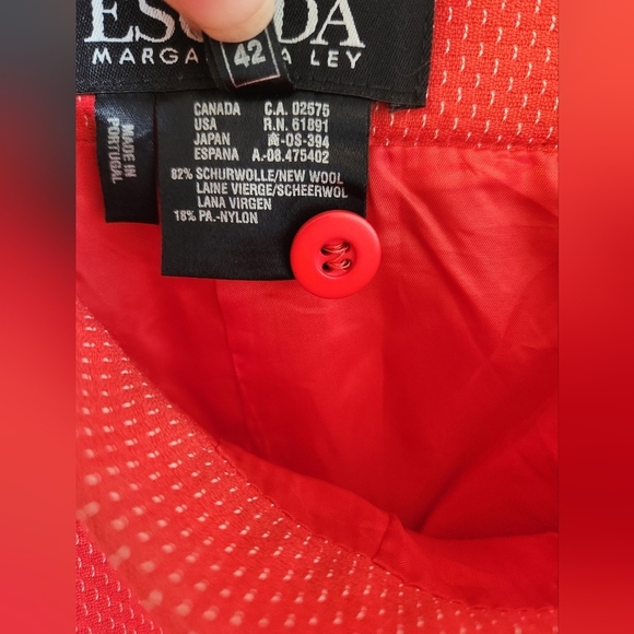 Escada Margaretha Ley Wool/Nylon Skirt Size 42 - Picture 8 of 10